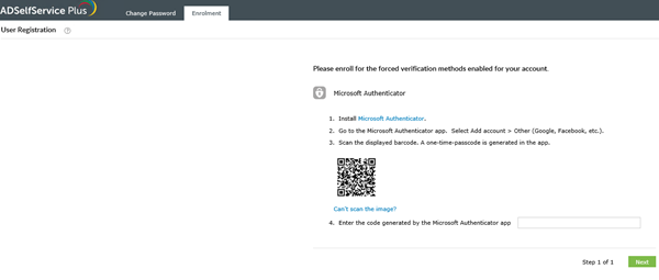 mfa setup microsoft authenticator